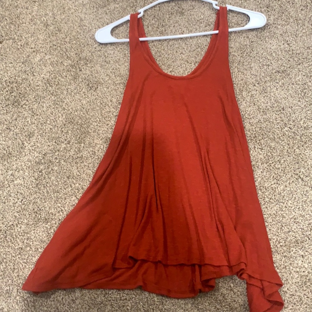 Orange Tank Top